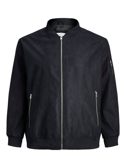 Giubbotto Jack & Jones Plus Jjerocky Faux Suede Bomber Pls Jack&Jones