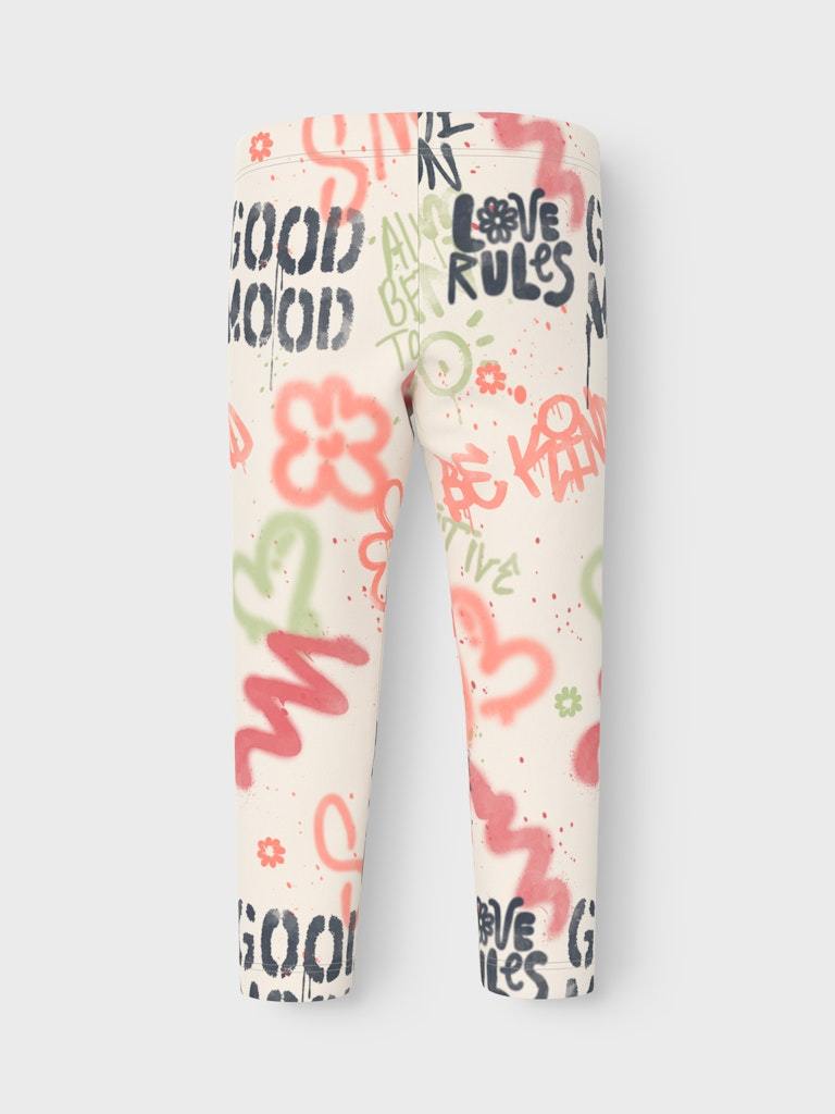 LEGGINGS - NAME IT NMFNOELLE SWEAT LEGGING BOX BRU