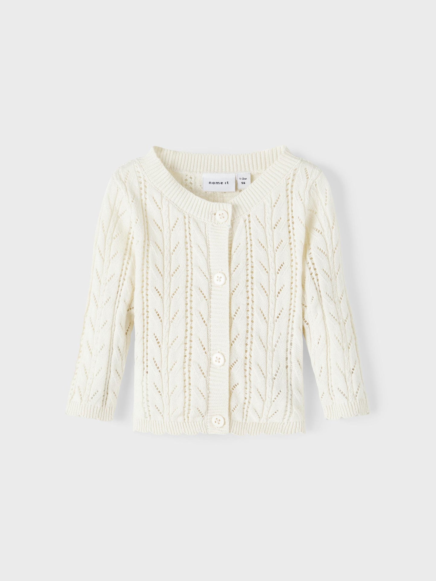 Cardigan In Maglia Noseline Ls Knit Name It