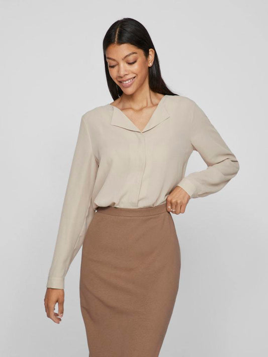 Vila - Camicia - Donna | vilucy l/s shirt - noos