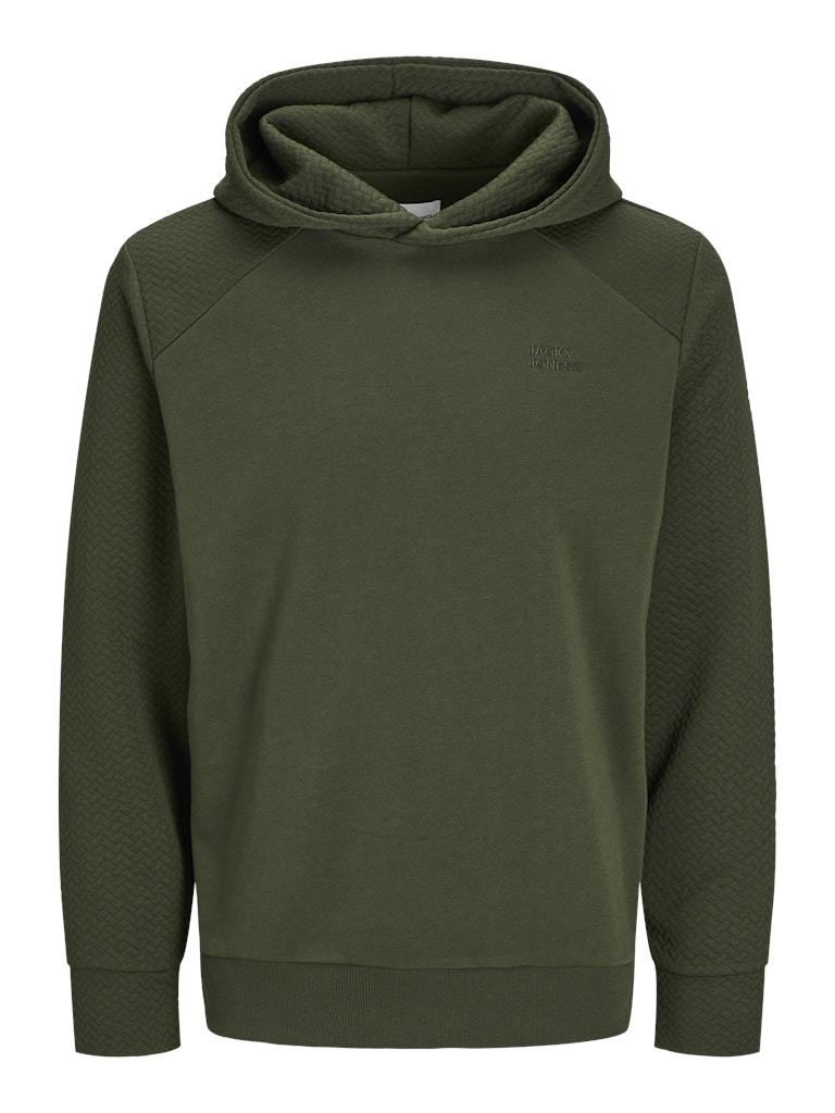 FELPA - JACK&JONES JJESTAPLE SWEAT HOOD