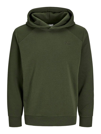 FELPA - JACK&JONES JJESTAPLE SWEAT HOOD