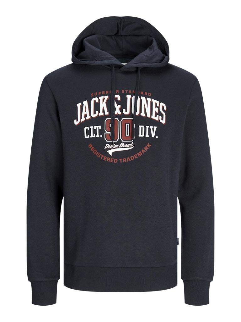 FELPA - JACK&JONES JJELOGO SWEAT HOOD 2 COL 24/25 NOOS PLS