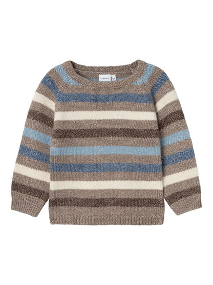 PULLOVER - NAME IT NMMOSOMME LS KNIT