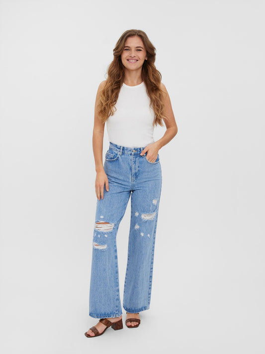 Vero Moda - Jeans - Donna | vmrebecca shr reg wide do307