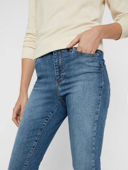 JEANS - VERO MODA VMSOPHIA HW SKINNY JEANS LT BL NOOS