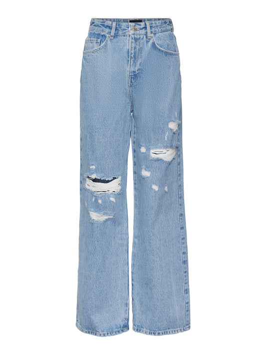 Jeans Vmrebecca Shr Reg Wide Do307 Vero Moda