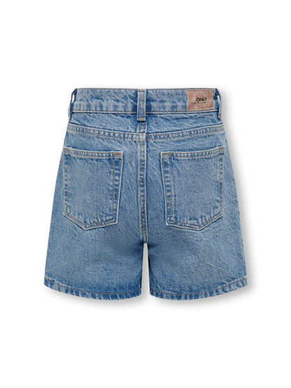 Pantsaloncini Shorts Kogfine Emb Denim Shorts Cro981 Only Kids