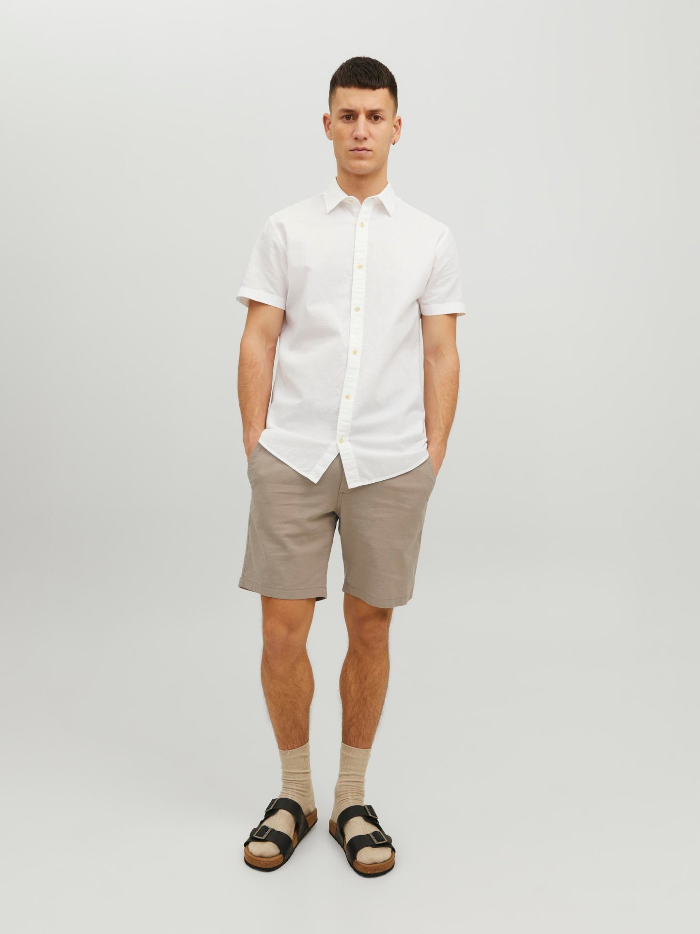 Short Jpstdave Jjlinen Dek Ln Jack&Jones