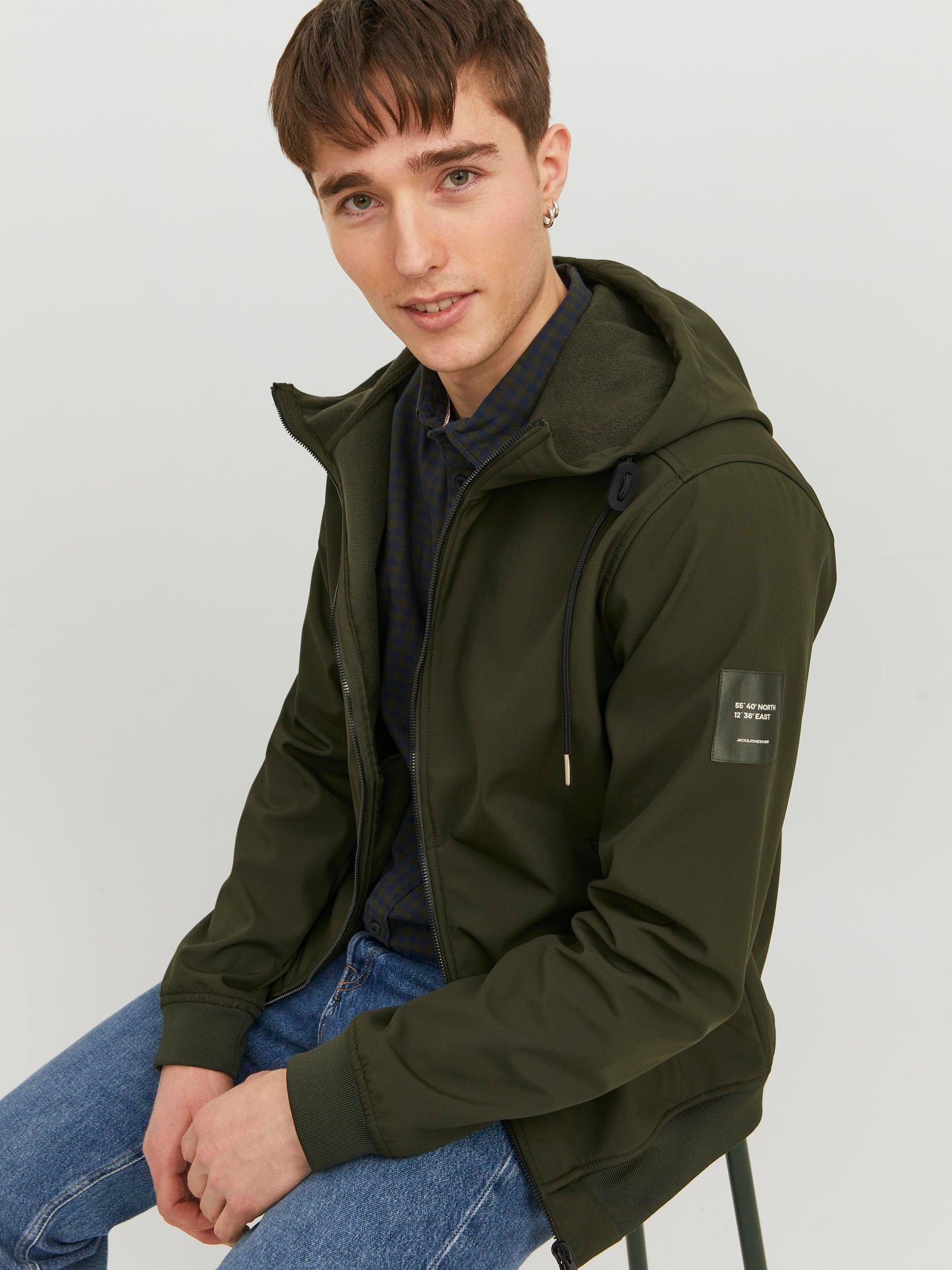 Giubbotto Jjebasic Softshell Hood Noos Jack&Jones