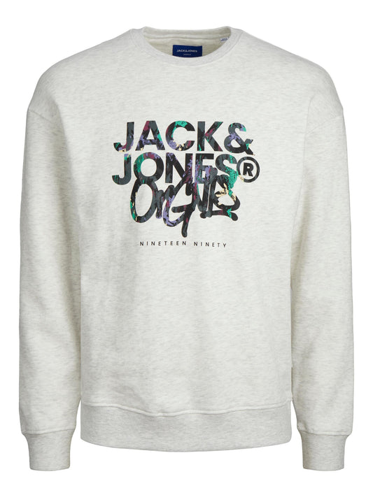 Felpa Jorsilverlake Sweat Crew Neck Ln Jack&Jones