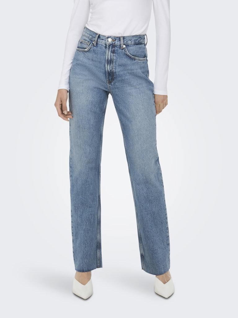 JEANS - ONLY ONLRILEY LIFE EX HW STR DNM DOT353 NOOS