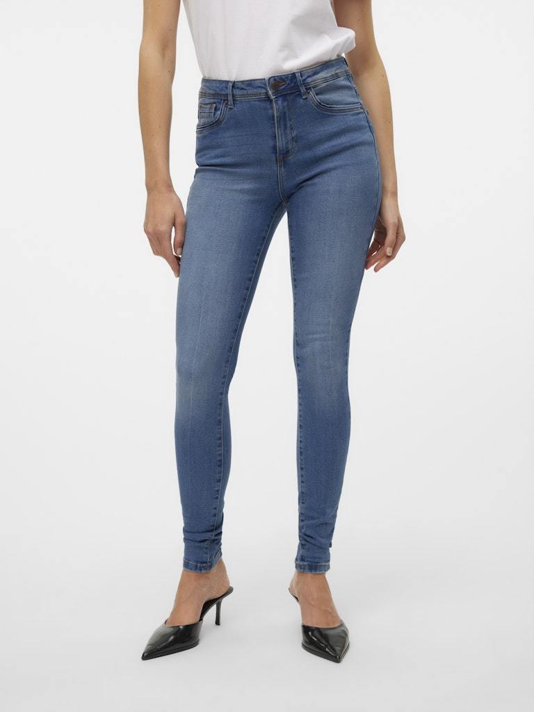 JEANS - VERO MODA VMTANYA MR S PIPING JEANS VI349 GA NOOS