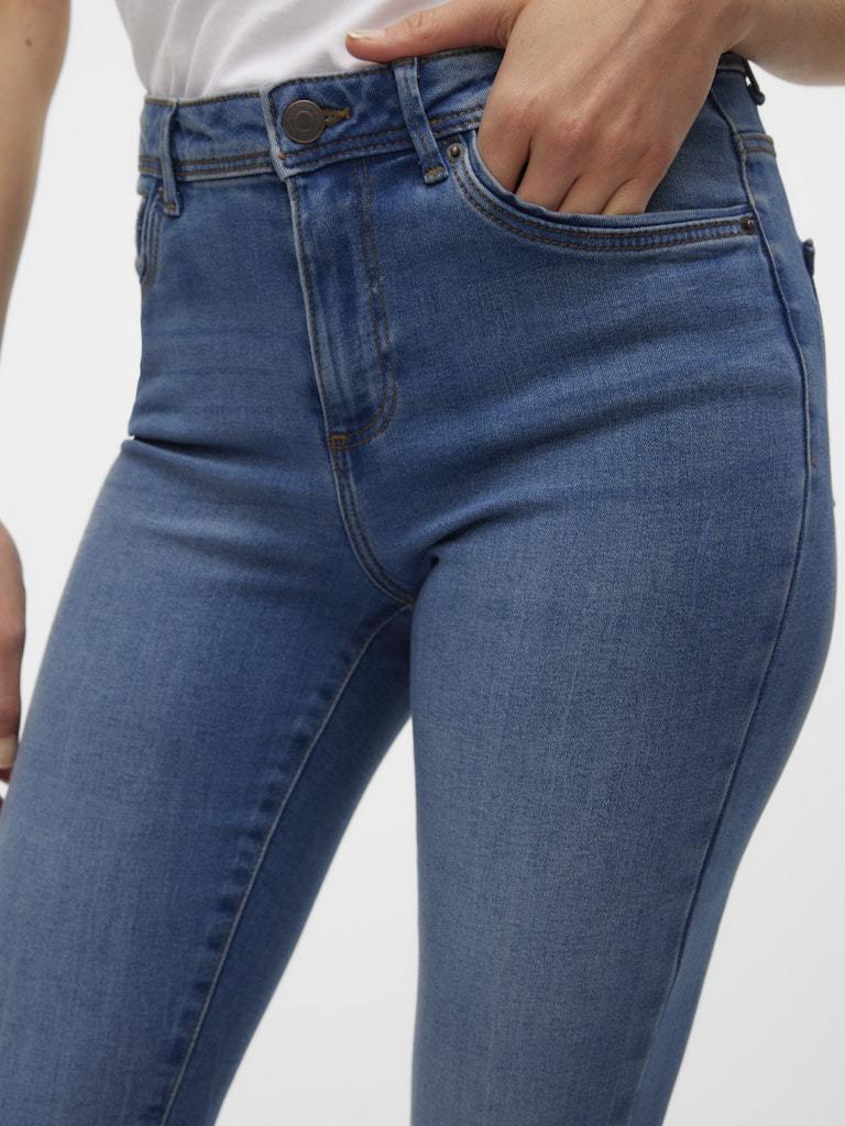 JEANS - VERO MODA VMTANYA MR S PIPING JEANS VI349 GA NOOS