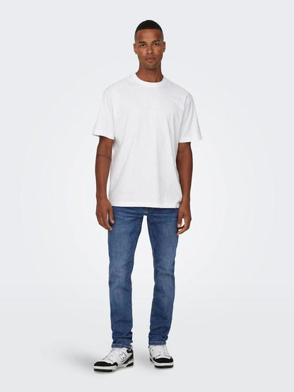 JEANS - ONLY & SONS ONSWEFT REG. MB 6755 MAT DNM NOOS