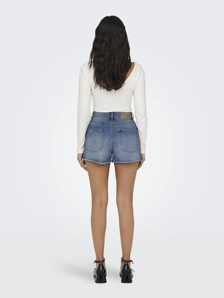 SHORTS - ONLY ONLHUNTER HW RW STUD DNM SHORTS GUO