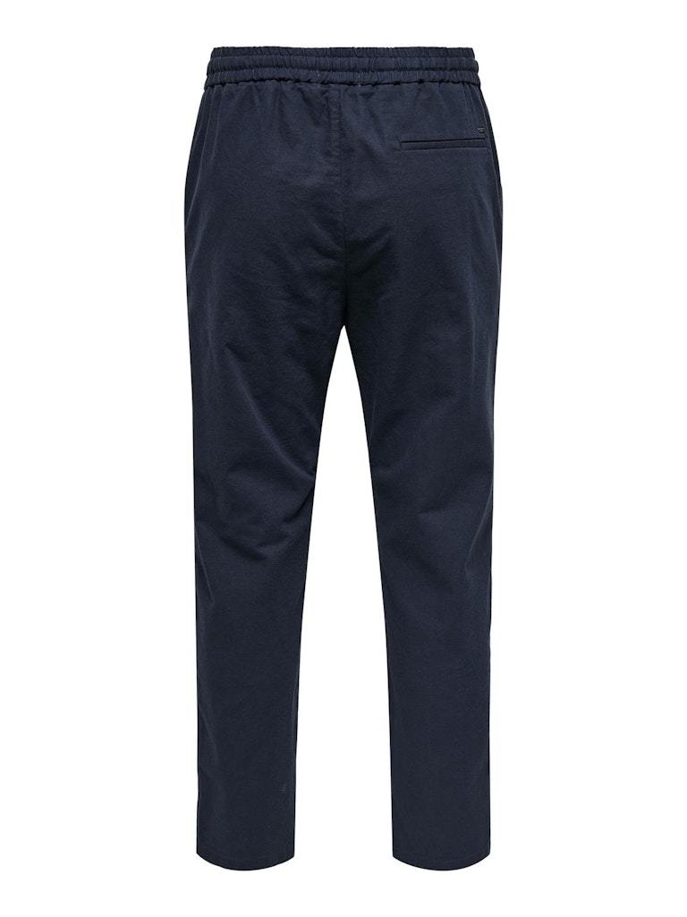 PANTALONE - ONLY & SONS ONSLINUS CROP 0007 COT LIN PNT NOOS