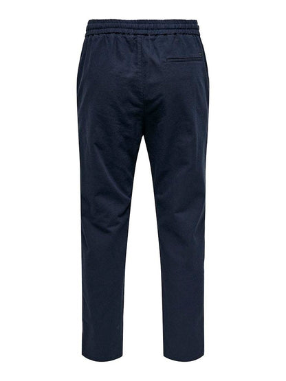 PANTALONE - ONLY & SONS ONSLINUS CROP 0007 COT LIN PNT NOOS