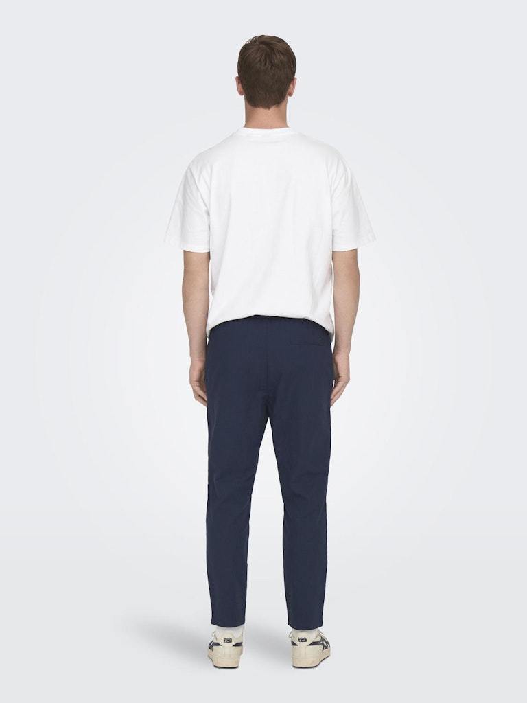 PANTALONE - ONLY & SONS ONSLINUS CROP 0007 COT LIN PNT NOOS