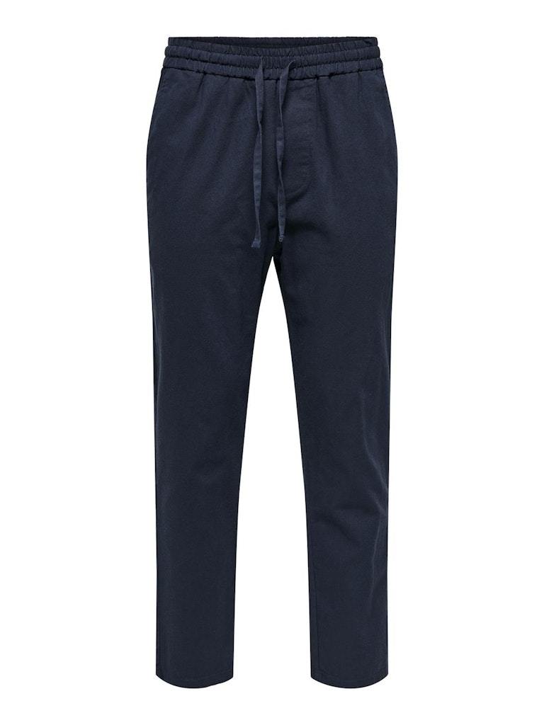 PANTALONE - ONLY & SONS ONSLINUS CROP 0007 COT LIN PNT NOOS