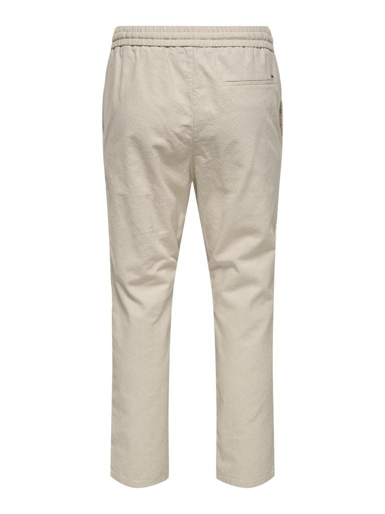 PANTALONE - ONLY & SONS ONSLINUS CROP 0007 COT LIN PNT NOOS