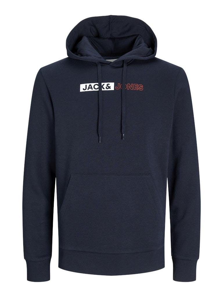 Felpa Ecorp Logo Sweat Hood Play Noos Pls Jack&Jones Plus