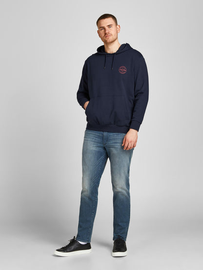 Felpa Eshark Sweat Hood Noos Jack&Jones Plus