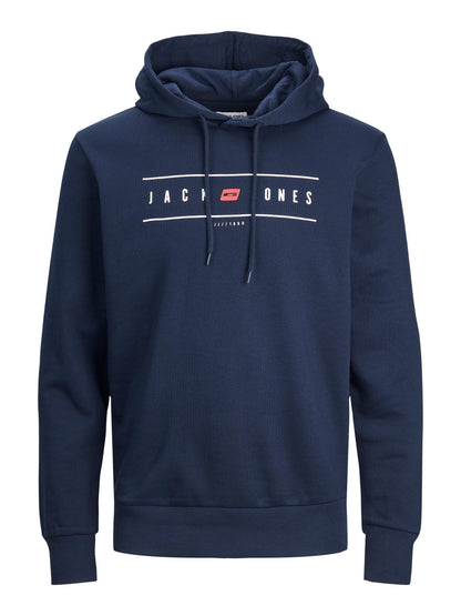 Felpa Elliot Logo Sweat Hood Jack&Jones Plus