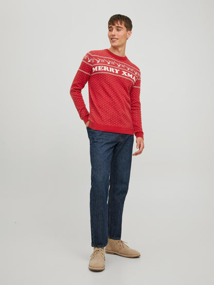 Pullover Jorxmas Knit Crew Neck Jack&Jones