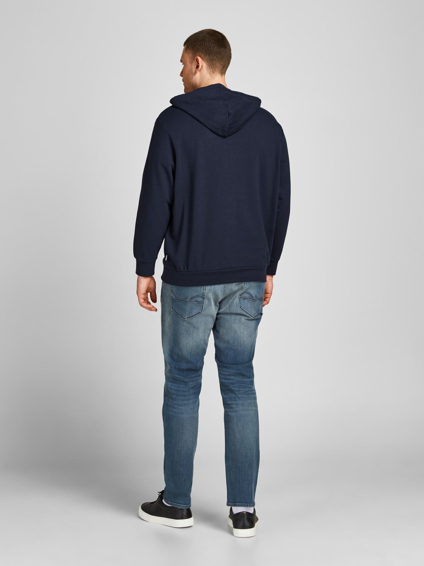 Felpa Eshark Sweat Hood Noos Jack&Jones Plus