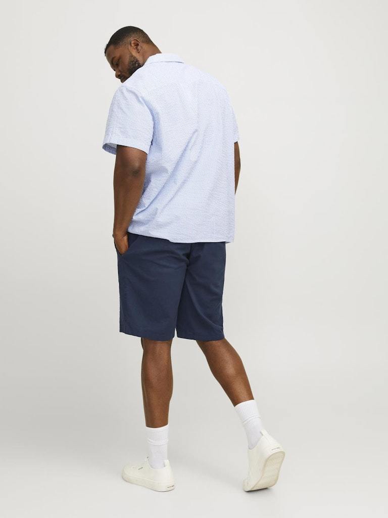 SHORTS - JACK&JONES JPSTDAVE JJLINEN BLEND SHORTS PLS