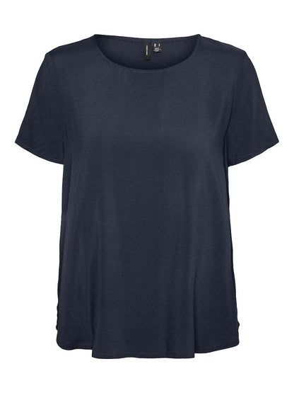 T-SHIRT - VERO MODA VMEASY JOY S/S TOP WVN GA