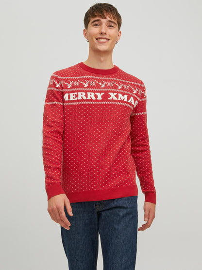 Pullover Jorxmas Knit Crew Neck Jack&Jones