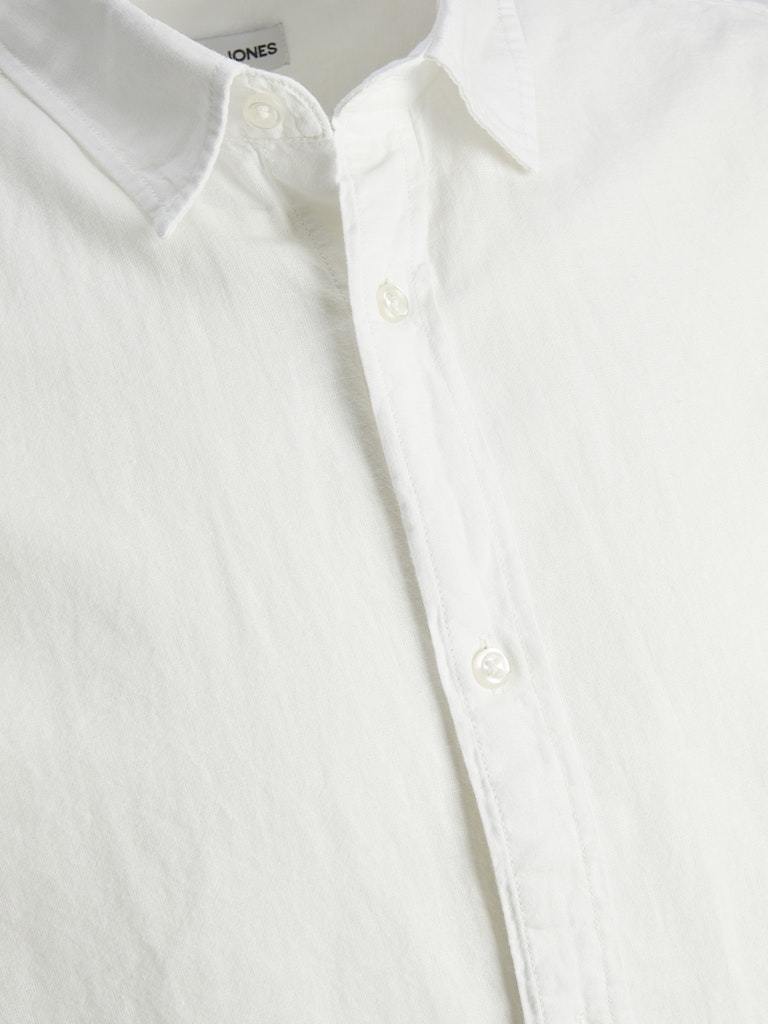 Camicia - Jack&Jones Jjelinen Blend Shirt Ls Sn