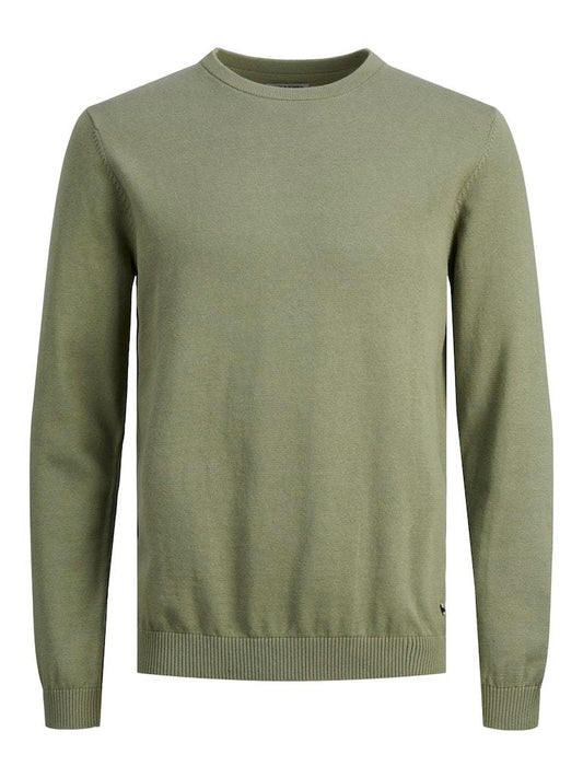 Felpa - Jack&Jones Jjebasic Knit Crew Neck Noos