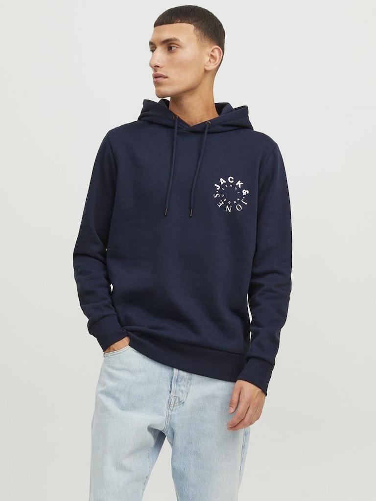 FELPA - JACK&JONES JJWARRIOR SWEAT HOOD