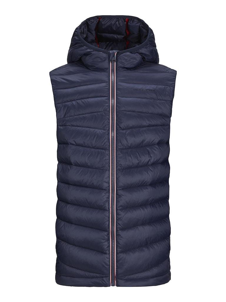 Piumino/Gilet - Jjjunior Jconew Pocket Hood Bw Mni