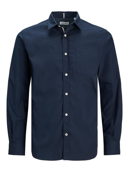 Camicia Plain Ditsy Detail Shirt Ls Aw23 Jack&Jones Plus