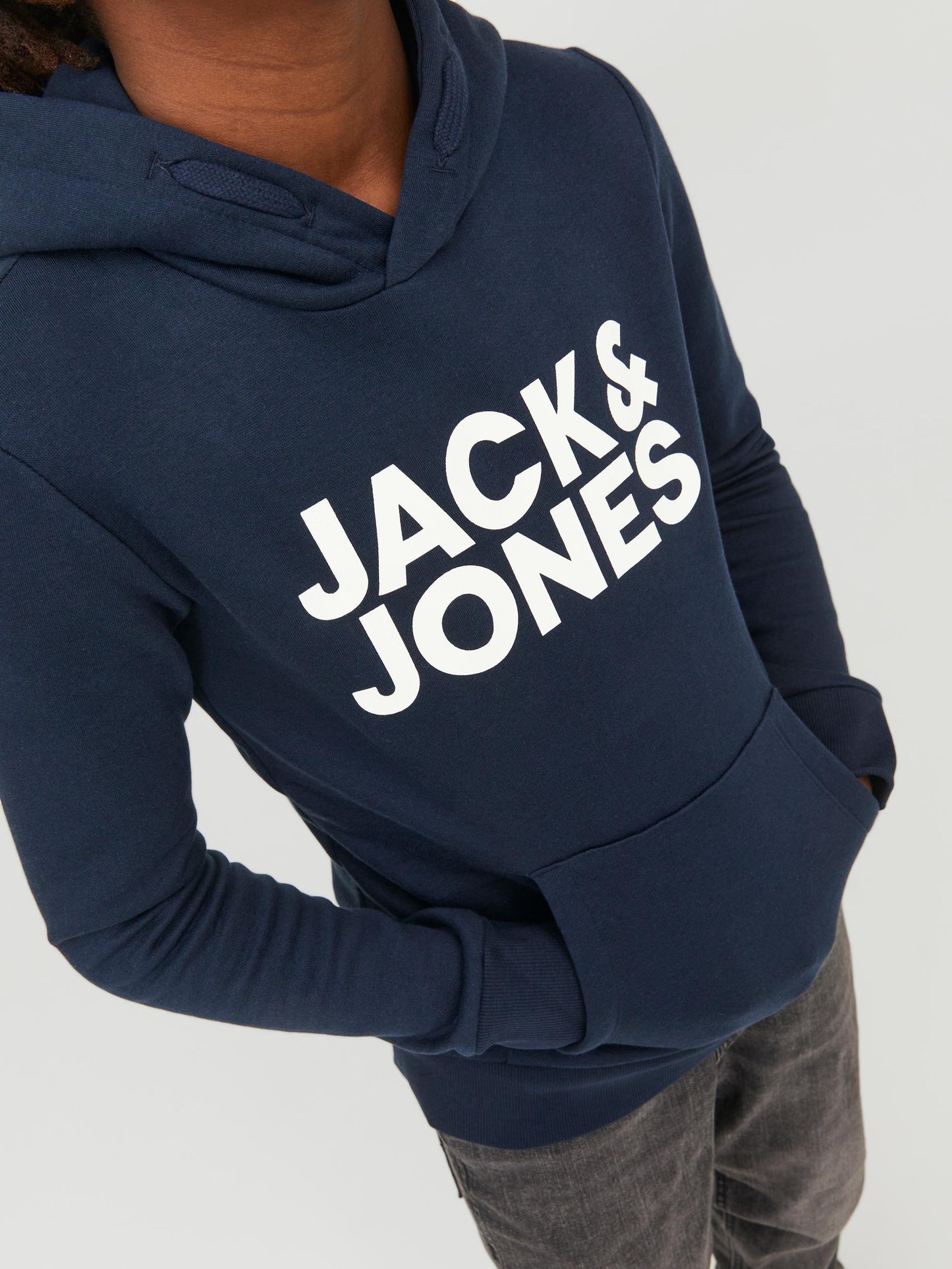 Felpa Jjecorp Logo Sweat Hood Noos Jack & Jones Junior