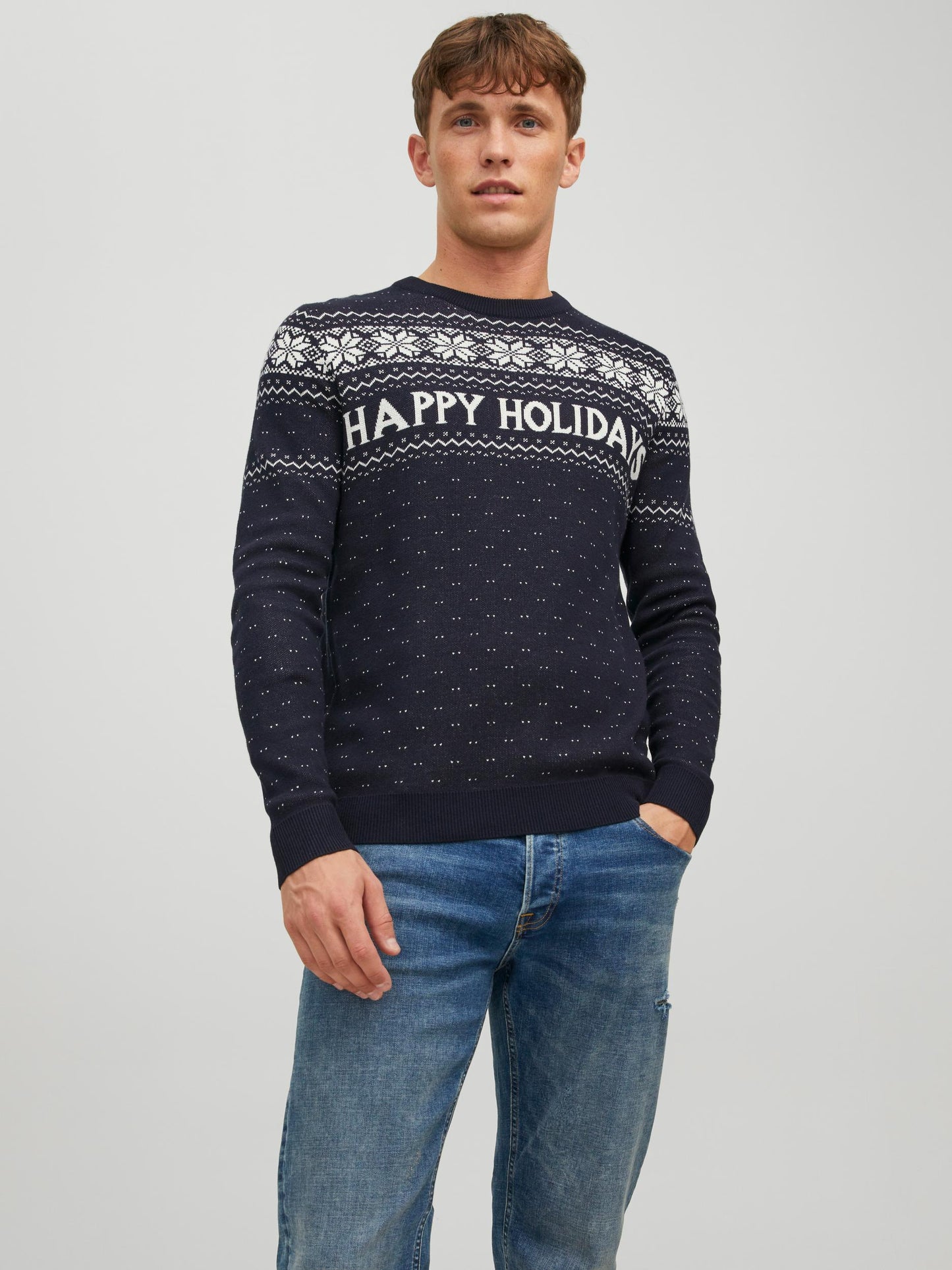 Pullover Jorxmas Knit Crew Neck Jack&Jones