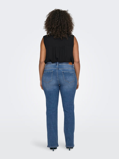 Only Carmakoma - Jeans - Donna curvy | carsally reg flared dnm bj114-3 noos