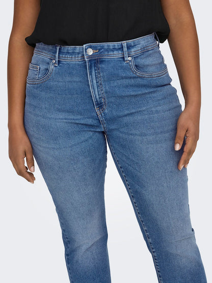 Only Carmakoma - Jeans - Donna curvy | carsally reg flared dnm bj114-3 noos
