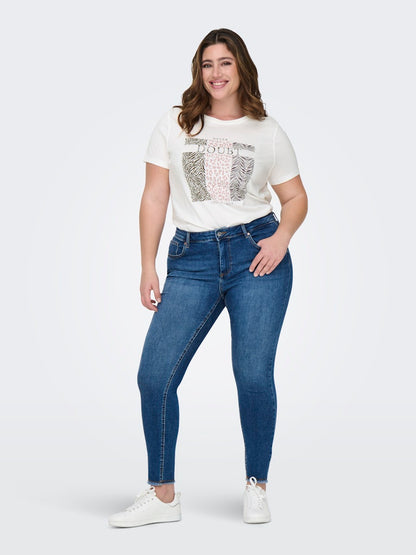 Only Carmakoma - T-shirt - Donna curvy | carbrinna life ss reg tee jrs