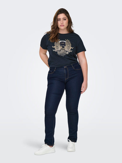 Only Carmakoma - T-shirt - Donna curvy | carbrinna life ss reg tee jrs