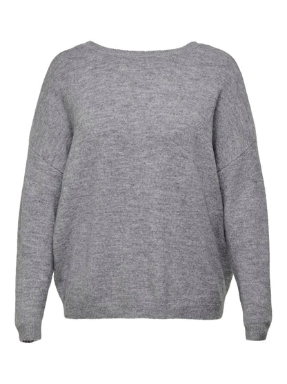 Only Carmakoma - Pullover - Donna curvy | carmanifesta ls revers.pullover knt bf