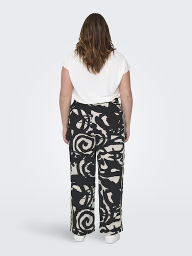 Only Carmakoma - Pantalone - Donna curvy | carnicon life wide pants aop