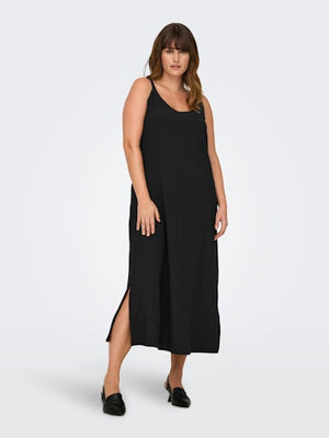 Only Carmakoma - Abito donna curvy | carcallie strap sl midi dress jrs