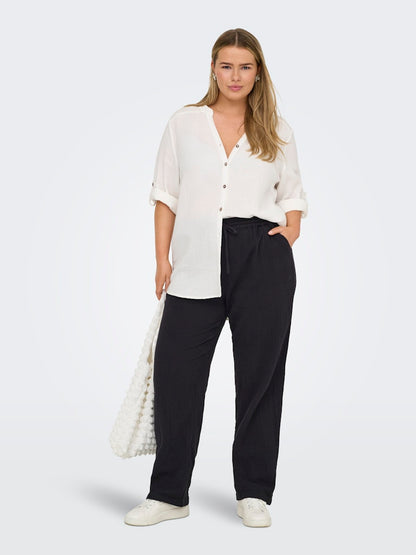 Only Carmakoma - Pantalone - Donna curvy | carthyra life long pants wvn