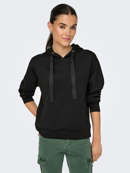 Only - Felpa - Donna | onlalina life l/s hood cc swt