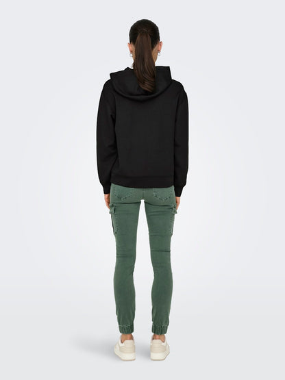 Only - Felpa - Donna | onlalina life l/s hood cc swt